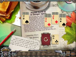 Solitaire Mystery: Stolen Power screenshot